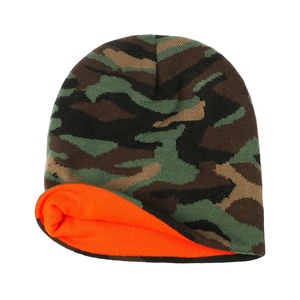 Bonnet léger en laine mérinos, fabricant de bonnets personnalisés avec logo, bonnet d'hiver chaud, design camouflage, bonnet uni pliable BY HI 2026 - Product Image 3