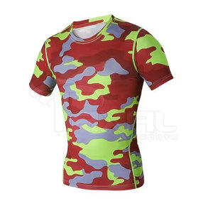 เสื้อแรชการ์ดสั่งทำพิเศษ ดีไซน์โดดเด่น ระบายอากาศได้ดี แห้งเร็ว เป็นมิตรต่อสิ่งแวดล้อม ผลิตอย่างมืออาชีพจากผ้าสแปนเด็กซ์/โพลีเอสเตอร์ - Product Image 3