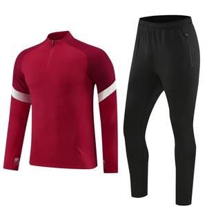 Survêtement de sport pour enfants et hommes, survêtement de football, haut à manches longues avec fermeture éclair, pantalon, automne/hiver, grande taille pour enfants - Product Image 5
