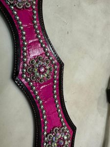 Conjunto de Equipo Ecuestre Occidental de Cuero Genuino de Primera Calidad, Cabezada Ajustable o Pechera a Juego Disponible a Buen Precio - Product Image 5