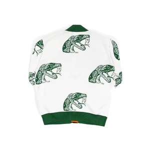 Florida A&M University FAMU New Look Double Breasted V-neck <b>Thick</b> Knitted <b>Cardigan</b> High Quality Embroidery Quick Dry Unisex 500g - Product Image 2