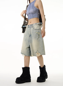 Plaine simple dames jeans shorts fabricant de pantalons vêtements décontractés d'été shorts en jean pour femmes en gros vente chaude élégant - Product Image 2