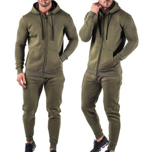 Chándales de entrenamiento deportivo de invierno para hombre, chándal de diseño personalizado para hombre, chándal cortavientos, chándal deportivo con cremallera para hombre - Product Image 2