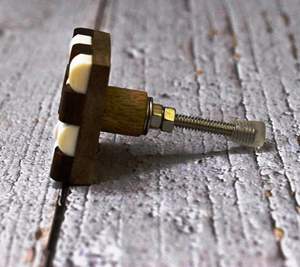 Three Tone <b>Gold</b> Designs Wood Resin Door Knobs Vintage Top selling Marble Knobs With Custom Color Shape Size Made In India Item - Product Image 3