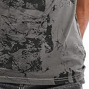 Rapide personnalisé 280gsm 300gsm 320gsm poids lourd 100% coton surdimensionné mode goutte épaule hommes t-shirt - Product Image 3