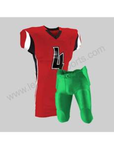 Uniformes personnalisés de football américain pour jeunes hommes respirant à manches courtes grande taille Tackle Gear - Product Image 4