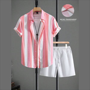 เสื้อโปโลมีกระดุมผ้าโพลีเอสเตอร์/ ผ้าฝ้ายระบายอากาศได้ดีชุดเล่นกีฬาผ้าคอปกและกางเกงขาสั้นสำหรับผู้ชายฤดูร้อนตามสั่ง - Product Image 1