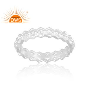 Anillo de Plata de Ley 925 más vendido para mujer, joyería de diseño personalizado para mujer, regalo para ella. - Product Image 1