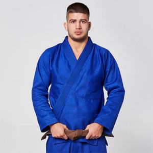 "Essential Men's Brazilian Jiu Jitsu BJJ Gi-Tissu doux et durable-Parfait pour les débutants et les pratiquants avancés" - Product Image 6