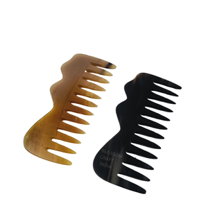 Peine para el Cabello Hecho a Mano con Cuerno de Búfalo de Alta Calidad, Exportación de la India, Proveedor con el Precio Más Bajo - Product Image 3