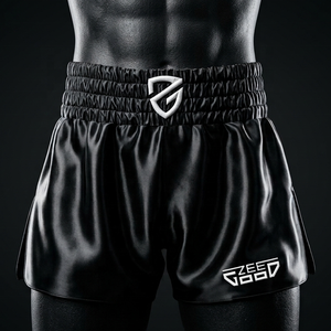Shorts de kick-boxing pour hommes, shorts de Muay Thai sur mesure, fabriqués au Pakistan, vêtements de combat MMA, shorts d'entraînement pour hommes - Product Image 2