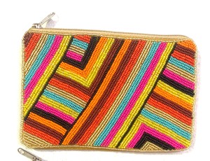 Porte-monnaie avec perles de rocaille brodées pour femmes et filles, dernière conception de pochette à main avec couleur personnalisée - Product Image 6