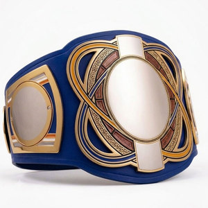 Ceinture de championnat MMA - 100% cuir véritable, couleur et logo personnalisables, épaisseur 3 cm, longueur 2,2 m, design taille haute - Product Image 4