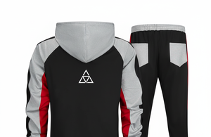 Unisex Hooded Solid Casual Streetwear Set | Custom Design | 100% Cotton Anti-Bacterial Breathable Fleece Winter OEM ODM - Product Image 4