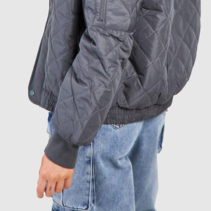 OEM diseño de manga larga de invierno cálido tamaño adulto mujeres chaqueta de bombardero gran oferta chaquetas de las mujeres por encargo - Product Image 5