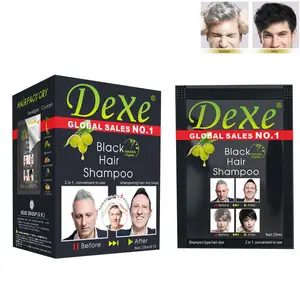 แชมพูครีมย้อมผมดำเร็ว ราคาโรงงาน DEXE ปิดผมขาว 100% ติดทนนาน สำหรับผู้ชาย ผู้หญิง ขายส่ง - Product Image 3