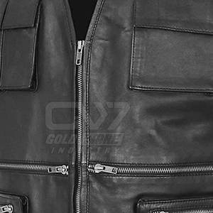 Chaleco de Cuero para Hombre, Tendencia Otoño-Invierno 2026, Chaleco de Cuero sin Mangas de la Mejor Calidad, Transpirable - Product Image 4