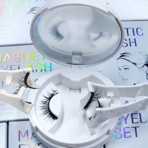 Kit de <span class=keywords><strong>faux</strong></span> <span class=keywords><strong>cils</strong></span> magnétiques faits main à bande complète, faciles à poser, souples, avec applicateur inclus, effet naturel, nécessitant un eye-liner quantique. - Product Image 5