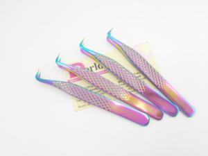 Professional Diamond Grip <b>Eyelash</b> <b>Tweezers</b> Stainless Steel Private Logo Volume <b>Tweezers</b> Grafted <b>Eyelash</b> Extension <b>Tweezers</b> - Product Image 5