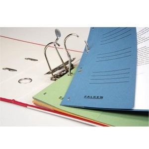 Falken DIN <b>A4</b> 250g/m Recycled Green Manila Cardboard Eyelet <b>Folder</b> New Zealand Brand - Product Image 4