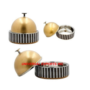 Hotpot de Metal de diseñador con acabado personalizado, recién llegado, hecha a mano cazuela de diseñador, calentador de alimentos de Metal nuevo de calidad superior - Product Image 6