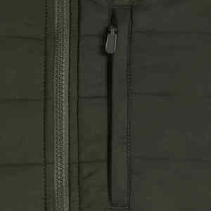 Chaleco acolchado de lona ligero y elegante para hombre, ropa informal transpirable de invierno, chalecos cómodos con logotipo personalizado de gran venta, cálidos - Product Image 6