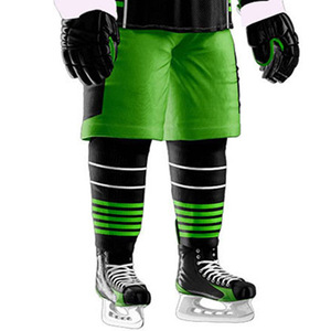 Camiseta y pantalones cortos de uniforme de hockey sobre hielo personalizados | Ropa de equipo de hockey con impresión por sublimación | Proveedor de ropa deportiva OEM ODM al por mayor - Product Image 6