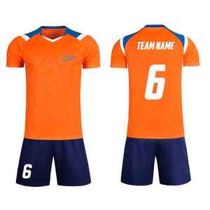 Maillot de football unisexe à col ras du cou, taille plus, doux et léger, imprimé avec logo d'équipe personnalisé, respirant, 100 % coton, collection 2025 – Meilleures ventes - Product Image 1