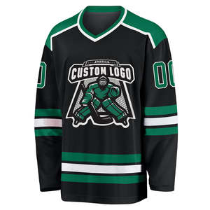 Huaifa Products OEM maillot de hockey sur glace professionnel en polyester personnalisé par sublimation pour les sports d'équipe - Product Image 3
