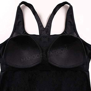 Traje de baño de diseño de sujetador sin mangas de una pieza a cuadros de alta calidad para mujer, superventas en línea, bajo MOQ, escote sin tirantes, conjunto de 2 piezas - Product Image 5