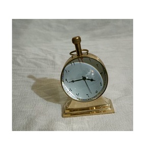 Nouvelle conception d'horloge de table en laiton poli avec un thème d'amour pour Noël - Product Image 5