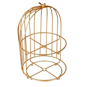 Elegante soporte de pastel de 2 niveles para bodas y eventos Soporte clásico de pastel de 2 niveles para exhibición de postres - Product Image 4