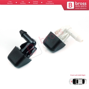 BSP522 Buse de pulvérisation d'eau pour lave-glace avant gauche et droit pour 9 11 1981-2001 7700728063 7700728064 - Product Image 6