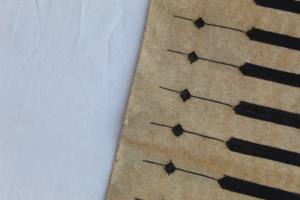 Coton tissé à la main 4x6 ft Dhurrie tapis indien Artisan fait Tressé Technique Géométrique Zig Zag Motif Plusieurs Couleurs Fabriqué - Product Image 2