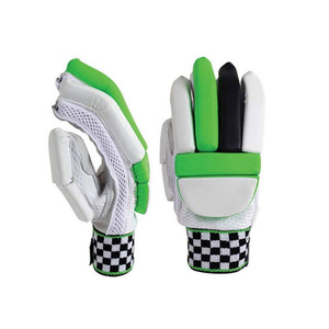 Gants de cricket en cuir personnalisés avec logo OEM - Qualité supérieure, sur mesure, respirants et coupe-vent - Product Image 1