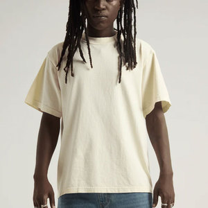 Oversized Tshirts for <b>Men</b> Acid Wash Loose Fit Vintage Cotton Heavyweight T Shirts Baggy Tees - Product Image 2