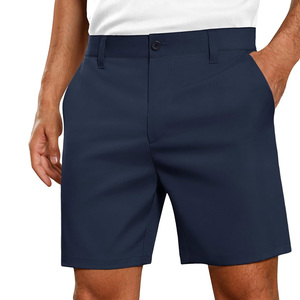 Pantalones cortos de golf transpirables para hombre con logotipo personalizado para campañas de venta minorista de fitness y de marca Impresión OEM - Product Image 1