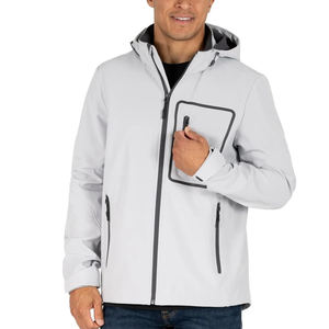 El Mejor Fabricante y Proveedor de Chaquetas Softshell para Hombre, Chaqueta Softshell de Invierno para Hombre de Alta Calidad, Diseño Informal, Colores Sólidos - Product Image 3