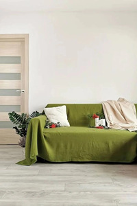 ที่คลุมโซฟาผ้าคอตตอน100% งานทำมือหรูหราสำหรับตกแต่งห้องรับแขกและบ้านไร่อุปกรณ์ป้องกันสำหรับสัตว์เลี้ยงและเด็ก - Product Image 5