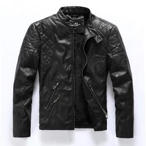 Chaquetas de Cuero Personalizadas para Hombre 2025, Chaquetas de Lona de Invierno de Alta Calidad, Diseño Casual y Moderno, Nueva Llegada - Product Image 3