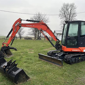 รถขุดขนาดเล็ก KX033-4 12 ตัน พร้อมกระบอกสูบ HAWE/HYDAC และชิ้นส่วนลูกปืน เครื่องยนต์ฮิตาชิ ความจุบุ้งกี๋ 0.2 ลูกบาศก์เมตร ขาย - Product Image 1