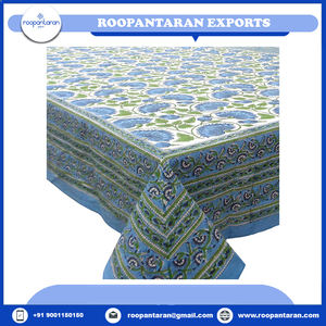 Mantel Jacquard de último diseño, mantel de algodón puro estampado a mano, artesanía atemporal para suministro a granel - Product Image 6