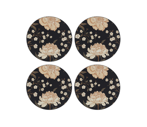 Trivets de MDF de aspecto moderno con diseño de flores impresas, producto artesanal más vendido, trivets de MDF - Product Image 6