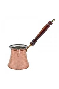 หม้อกาแฟทองเหลืองโบราณ ดีไซน์เป็นมิตรกับสิ่งแวดล้อม สำหรับการชงกาแฟแบบดั้งเดิม ของตกแต่งครัวคลาสสิกสำหรับร้านกาแฟ - Product Image 6