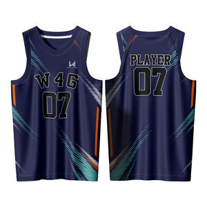 ชุดยูนิฟอร์มบาสเก็ตบอลชายแบบกำหนดเองได้ แขนกุด คอวี กางเกงขาสั้นมีเชือกผูก ผลิตจากโพลีเอสเตอร์ 100% ระบายเหงื่อ แห้งเร็ว ไม่มีขั้นต่ำในการสั่งซื้อ - Product Image 6