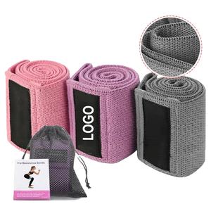 Bandes de résistance GO FIT IT, résistance moyenne, colorées, épaisses, antidérapantes, très élastiques, confortables, pour l'entraînement physique, bandes de hanche en tissu - Product Image 2