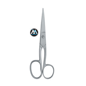 Household Tailor's Sewing Scissors with <b>Pointed</b> Tips Stainless Steel Silver 8" 10" Sizes MAQNSCO Brand for Sewing Craft Projects - Product Image 1