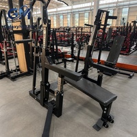 Kommerzielle Fitness-Plattengeladene Multifunktions-Drückmaschine mit Verstellbarem Trainingsgestell