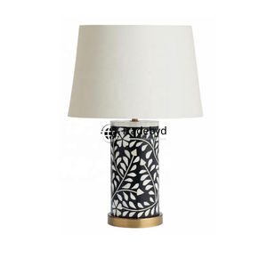 Lámpara Moderna Premium con Incrustaciones de Hueso E26 AC Hecha a Mano para Decoración de Hogar de Lujo Tradebyd - Product Image 2