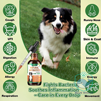 Gouttes liquides antibiotiques personnalisées OEM/ODM pour animaux de compagnie (chiens et chats) – Traitement des infections oculaires, auriculaires et cutanées – Formule vétérinaire à absorption rapide – Durée de conservation : 2 ans